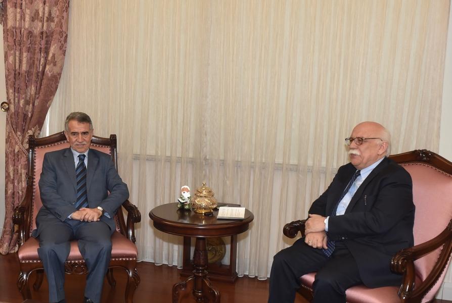 Bakan Avcı Cezayir Ankara Büyükelçisini kabul etti